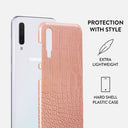 Pink Croco - Samsung Galaxy A70 Case 2