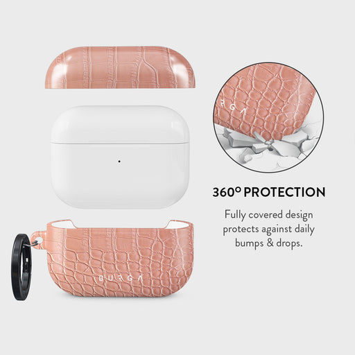 Pink Croco - AirPods Pro 2 Case 2