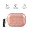 Pink Croco - AirPods Pro 2 Case 4