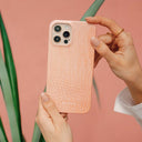 Pink Croco - Samsung Galaxy A32 5G Case 5