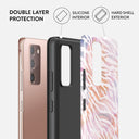 Sultry July - Zebra Samsung Galaxy Note 20 4G / 5G Case 6