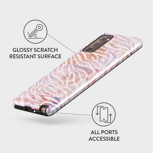 Sultry July - Zebra Samsung Galaxy Note 20 4G / 5G Case 7