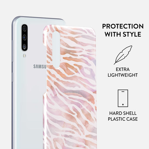 Sultry July - Zebra Samsung Galaxy A50 Case 2