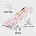 Sultry July - Zebra Samsung Galaxy A50 Case 3