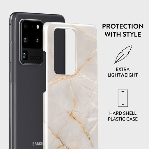 Vanilla Sand - Marble Samsung Galaxy S20 Ultra 4G / 5G Case 2