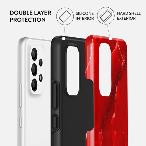 Wild Blaze - Red Samsung Galaxy A53 Case 2
