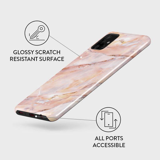 Morning Sunshine - Pastel Marble Samsung Galaxy A71 4G Case 7
