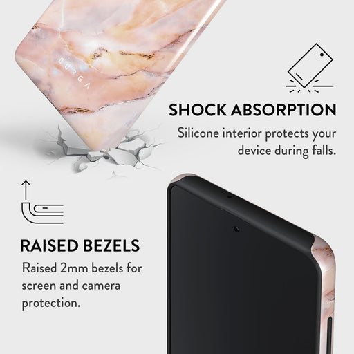 Morning Sunshine - Pastel Marble Samsung Galaxy A71 4G Case 8