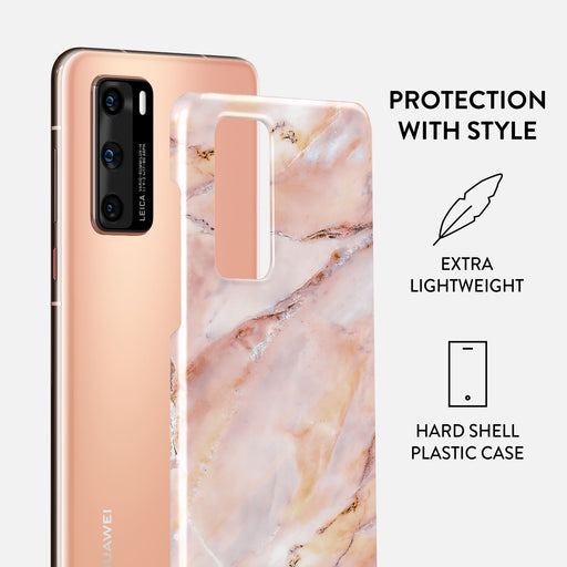 Morning Sunshine - Pastel Marble Huawei P40 Case 2