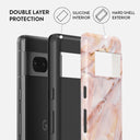 Morning Sunshine - Pastel Marble Google Pixel 7a Case 2