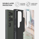 Pastel Hues - Colorful Marble Samsung Galaxy S23 Ultra Case 6