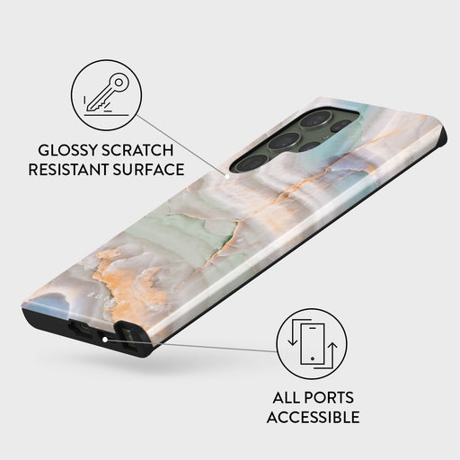 Pastel Hues - Colorful Marble Samsung Galaxy S23 Ultra Case 7