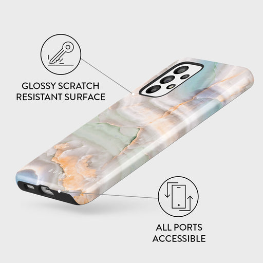 Pastel Hues - Colorful Marble Samsung Galaxy A33 Case 3