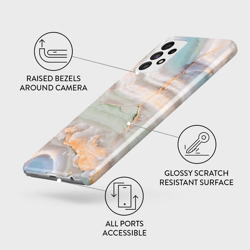 Pastel Hues - Colorful Marble Samsung Galaxy A52 / A52S 4G / 5G Case 3