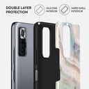 Pastel Hues - Colorful Marble Xiaomi Redmi Note 10 Pro Case 2