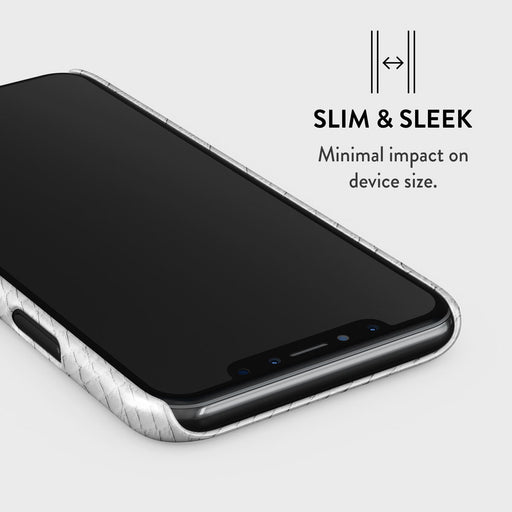 Glacial Desert - White Snakeskin iPhone X / XS Case 4