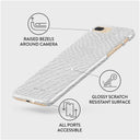 Glacial Desert - White Snakeskin iPhone 7 Plus / 8 Plus Case 3