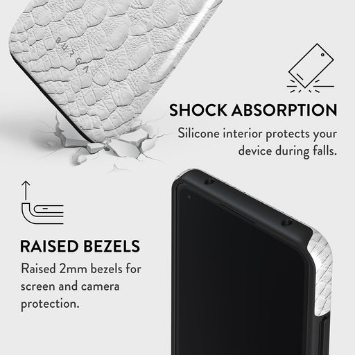 Glacial Desert - White Snakeskin Xiaomi Mi 11 Lite 4G / 5G Case 4