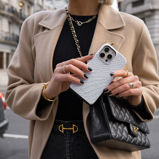 Glacial Desert - White Snakeskin Xiaomi Mi 11 Lite 4G / 5G Case 5