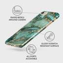 Ubud Jungle - Turquoise iPhone SE (2020) Case 3