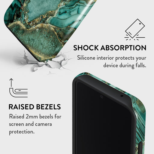 Ubud Jungle - Turquoise Samsung Galaxy A54 Case 4
