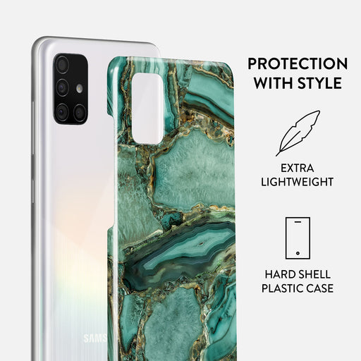 Ubud Jungle - Turquoise Samsung Galaxy A71 4G Case 2