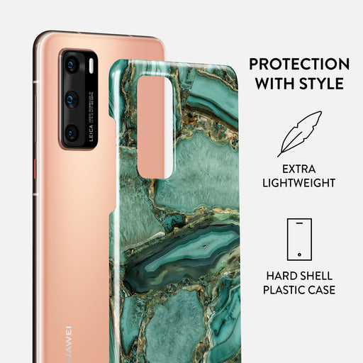 Ubud Jungle - Turquoise Huawei P40 Case 2