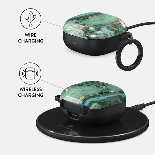 Ubud Jungle - Turquoise Samsung Galaxy Buds Pro 2 Case 3