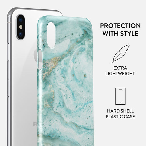 Uluwatu Waves - Teal iPhone XS Max Case 2