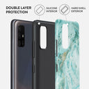 Uluwatu Waves - Teal Samsung Galaxy A71 4G Case 6