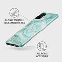 Uluwatu Waves - Teal Samsung Galaxy A71 4G Case 7