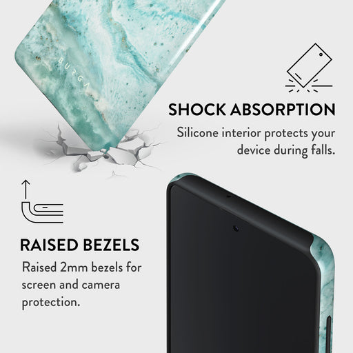 Uluwatu Waves - Teal Samsung Galaxy A71 4G Case 8