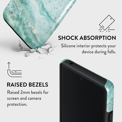 Uluwatu Waves - Teal Google Pixel 6 Pro Case 4