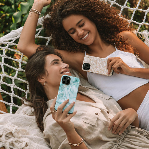 Uluwatu Waves - Teal iPhone XS Max Case 11