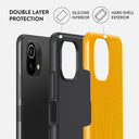 Canary Yellow - Snake Skin Xiaomi 11 Lite 5G NE Case 2