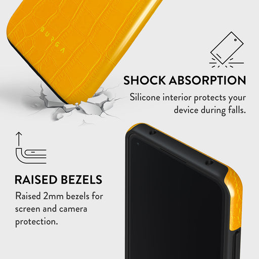 Canary Yellow - Snake Skin Xiaomi 11 Lite 5G NE Case 4