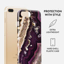 Purple Skies - Marble iPhone 7 Plus / 8 Plus Case 2