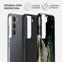 Northern Lights - Marble Samsung Galaxy S21 Case 6