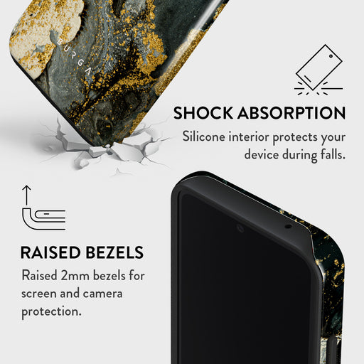 Northern Lights - Marble Samsung Galaxy A54 Case 4