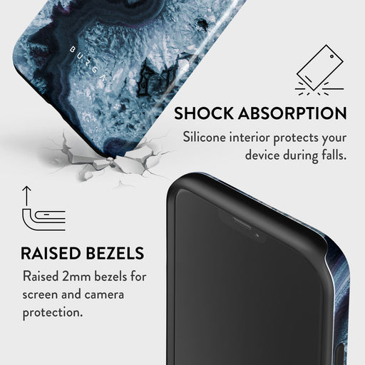 Frozen Lake - Gray Marble iPhone 12 Mini Case 8