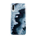 Frozen Lake - Gray Marble Samsung Galaxy A50 Case