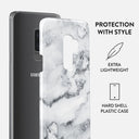 White Winter - Classy Marble Samsung Galaxy S9 Plus Case 2
