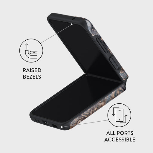 Enchanted Mirror - Marble Samsung Galaxy Z Flip 3 Case 3